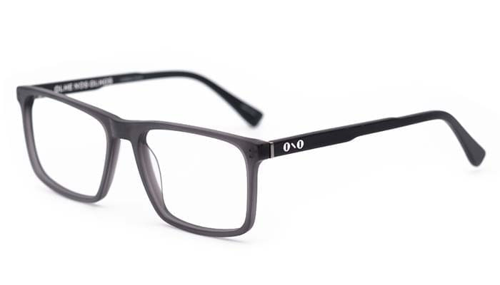 Armação de Óculos de Grau Ono Masculino ON0003 Retangular Cor Grafite Fosco
