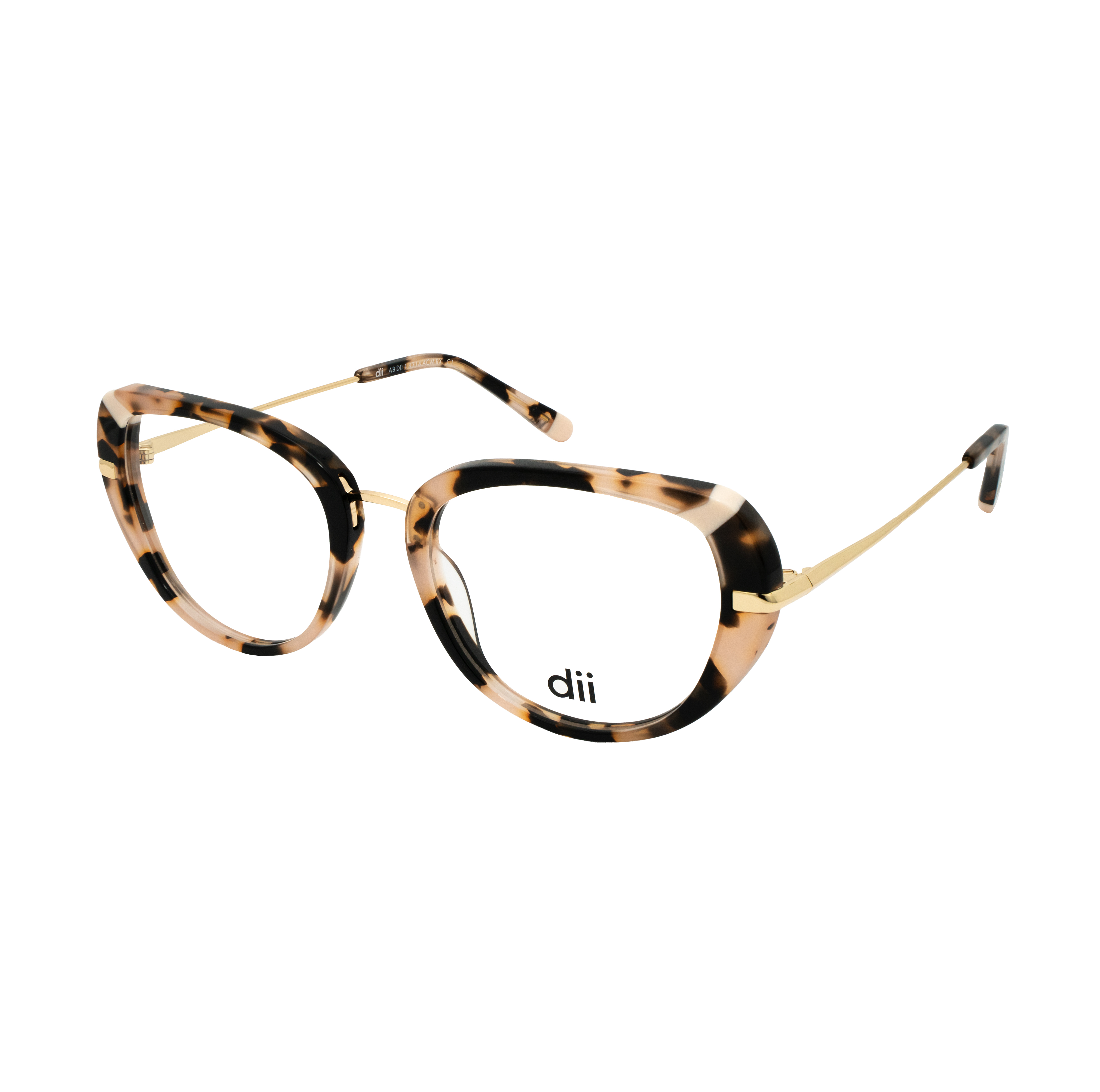 Armação para Óculos de Grau Feminino Dii Collection 1 4314 Demi Rosé