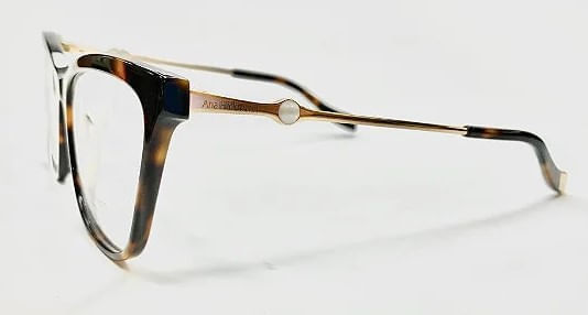 Armação de Óculos de Grau Ana Hickmann, modelo AH60042, cor G01, tamanho 55