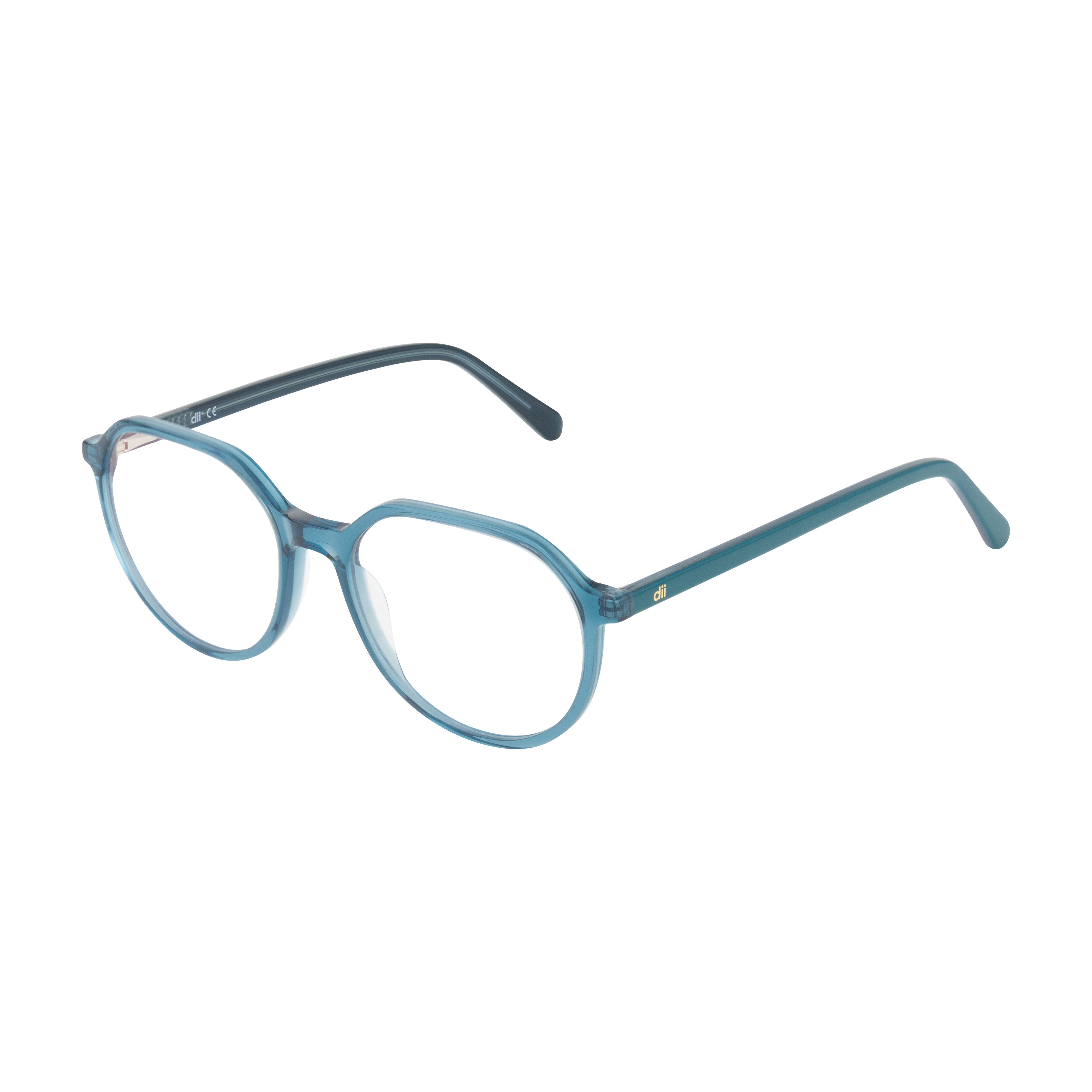 Armação para Óculos de Grau Feminino Dii Collection 5501 Turquesa