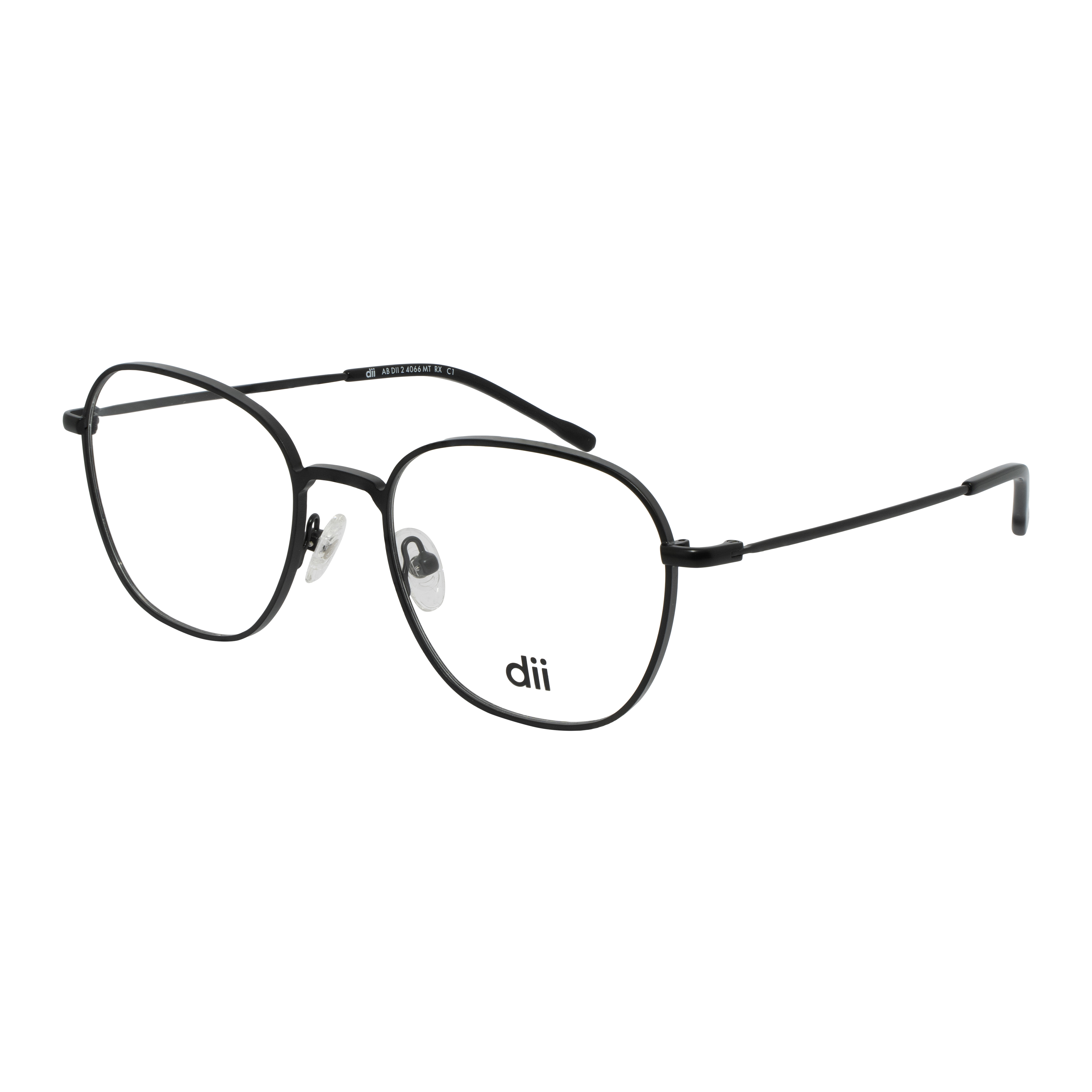 Armação para Óculos de Grau Masculino Dii Collection 4066 Preto