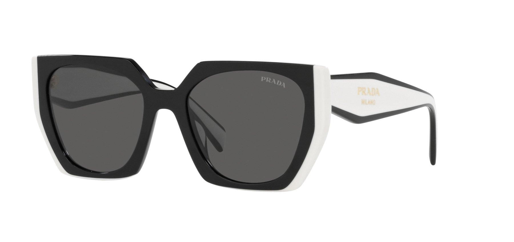 Óculos de Sol Feminino Prada Quadrado PR 15WS Cor Preto
