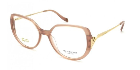 Armação de Óculos de Grau Ana Hickmann, Modelo AH60046, cor K01