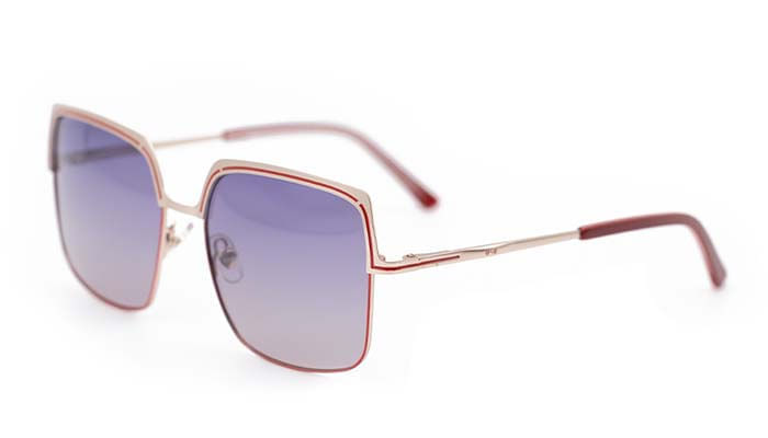 Óculos de Sol Ono, modelo ON6005S, cor Vermelho, tamanho 56