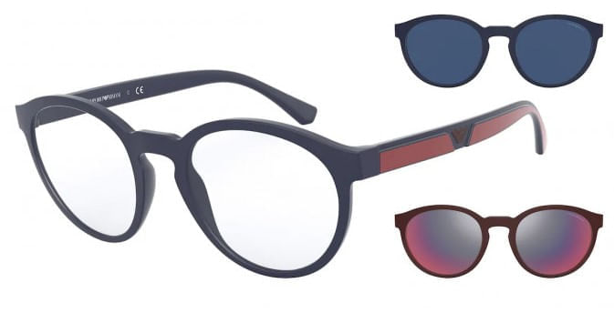 Óculos de sol Emporio Armani, modelo EA4152, cor 56691W, tamanho 52