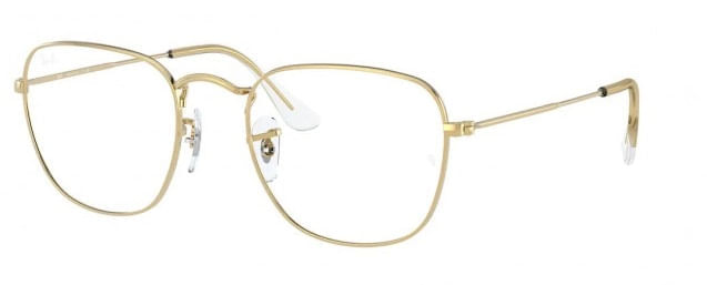 Armação de Óculos de Grau Ray Ban, modelo RX3857V, cor Dourado, tamanho 51