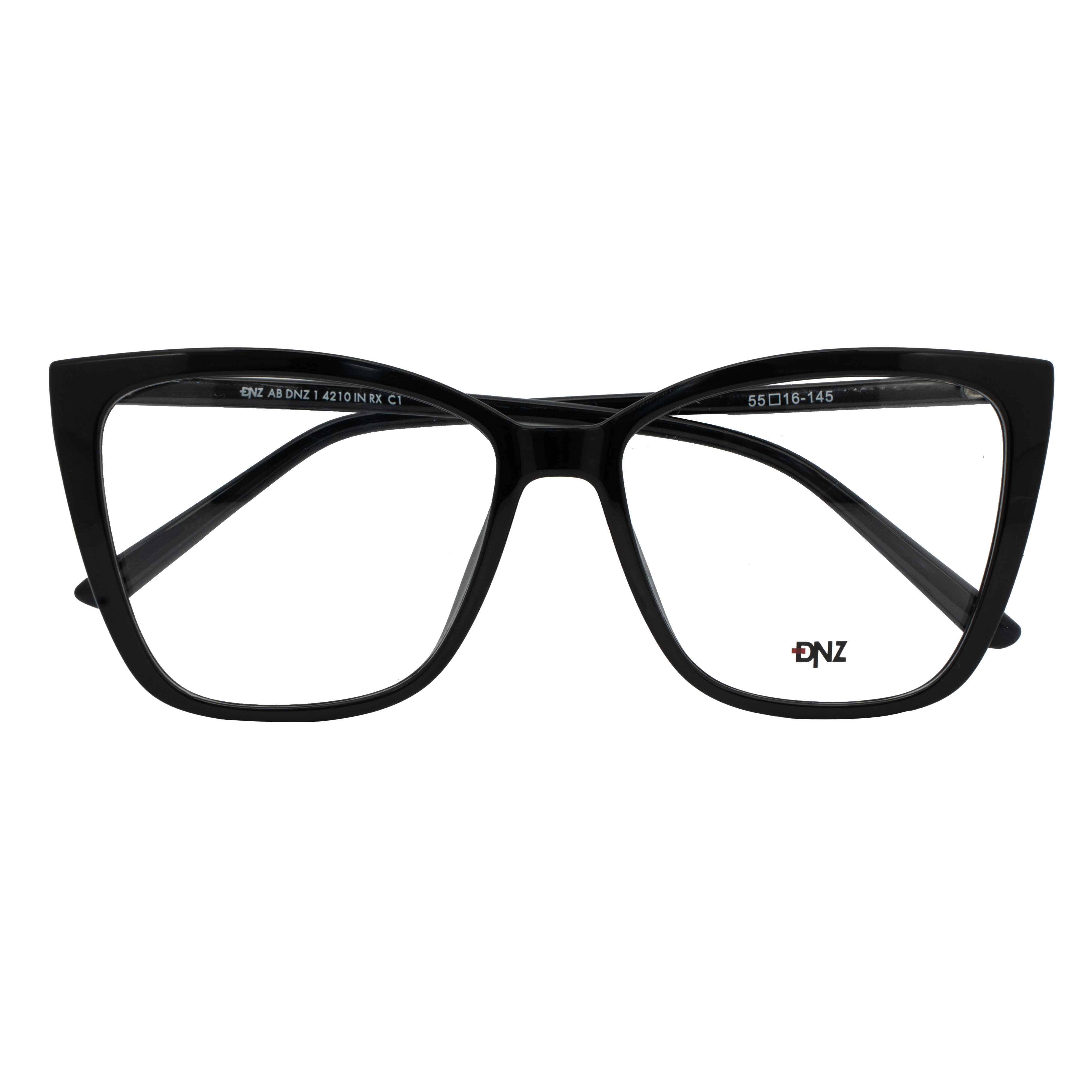 Armação para Óculos de Grau Feminino DNZ 1 4210 Preto