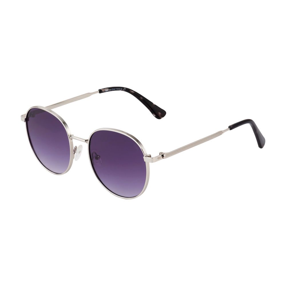 Óculos de Sol Feminino DNZ 1 7033 Prata