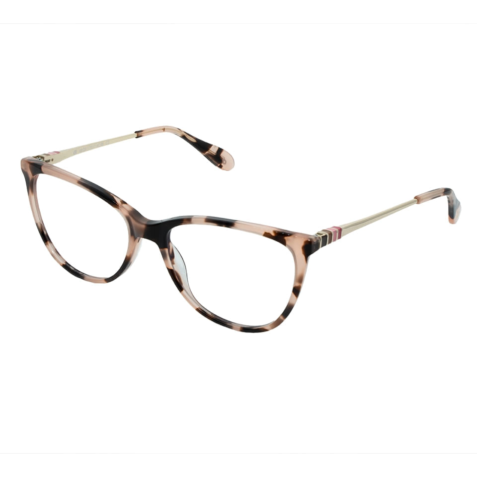 Armação para Óculos de Grau Feminino Dii Collection 1 7017 Demi Rosa
