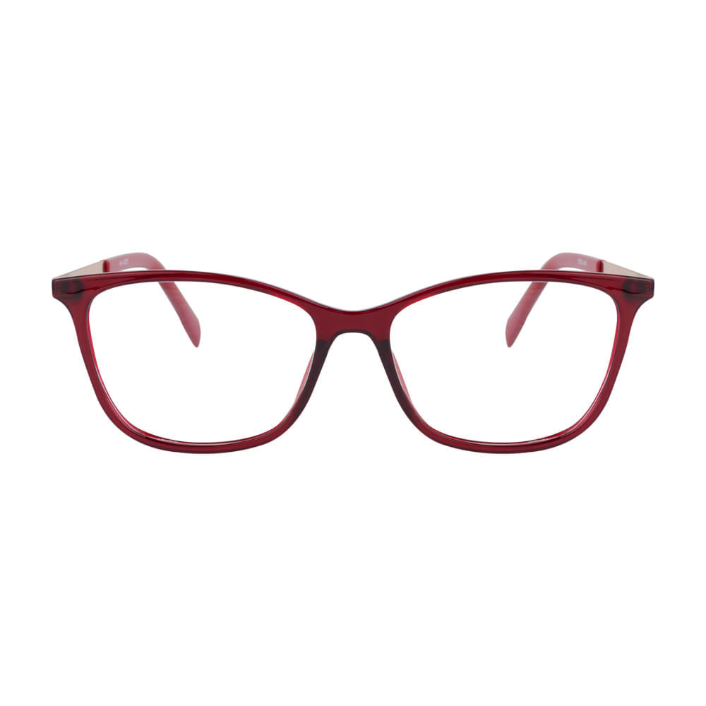 Armação para Óculos de Grau Feminino Hit 1 2506 Vermelho
