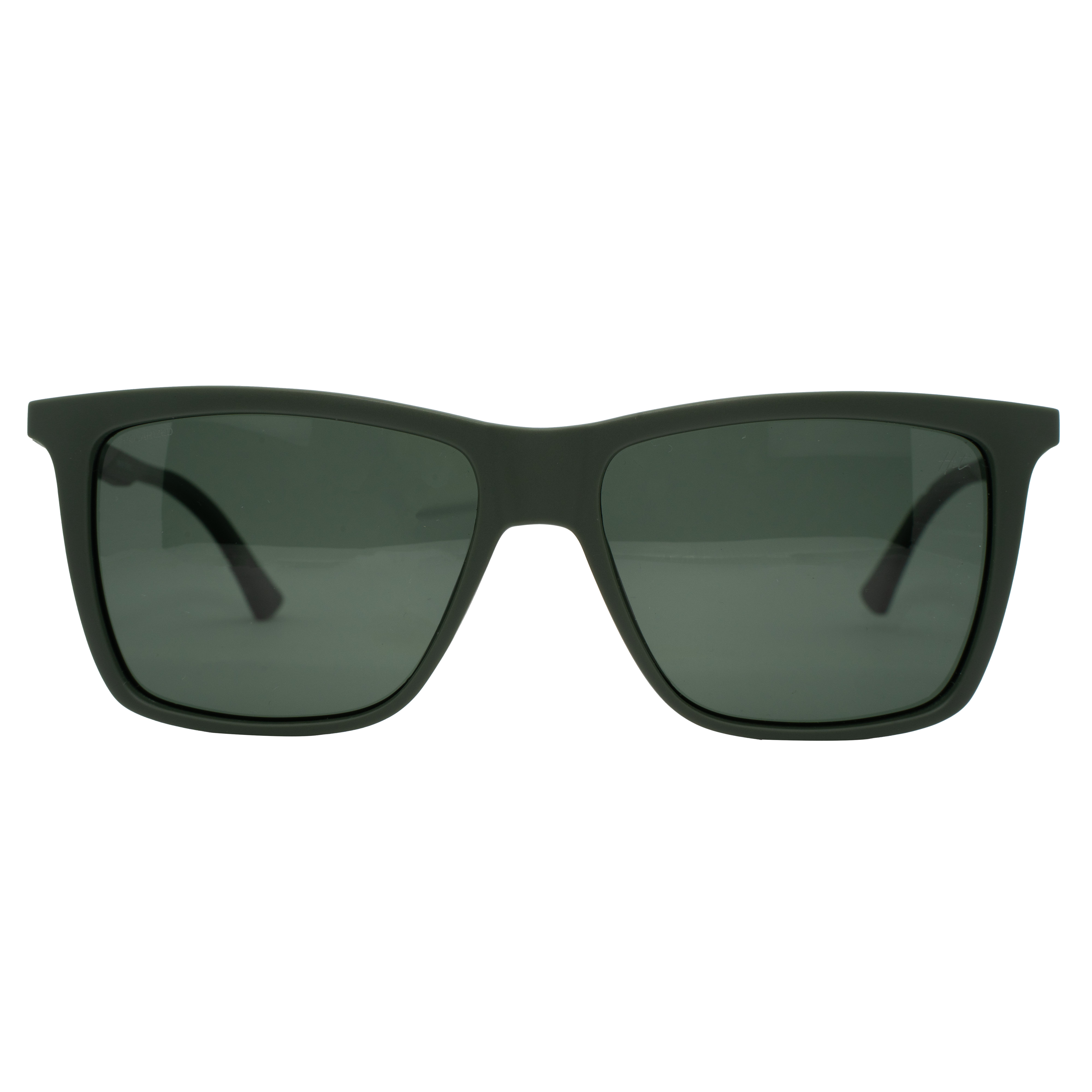 Óculos de Sol Masculino Hit SHIT24137C3 Verde Militar Fosco