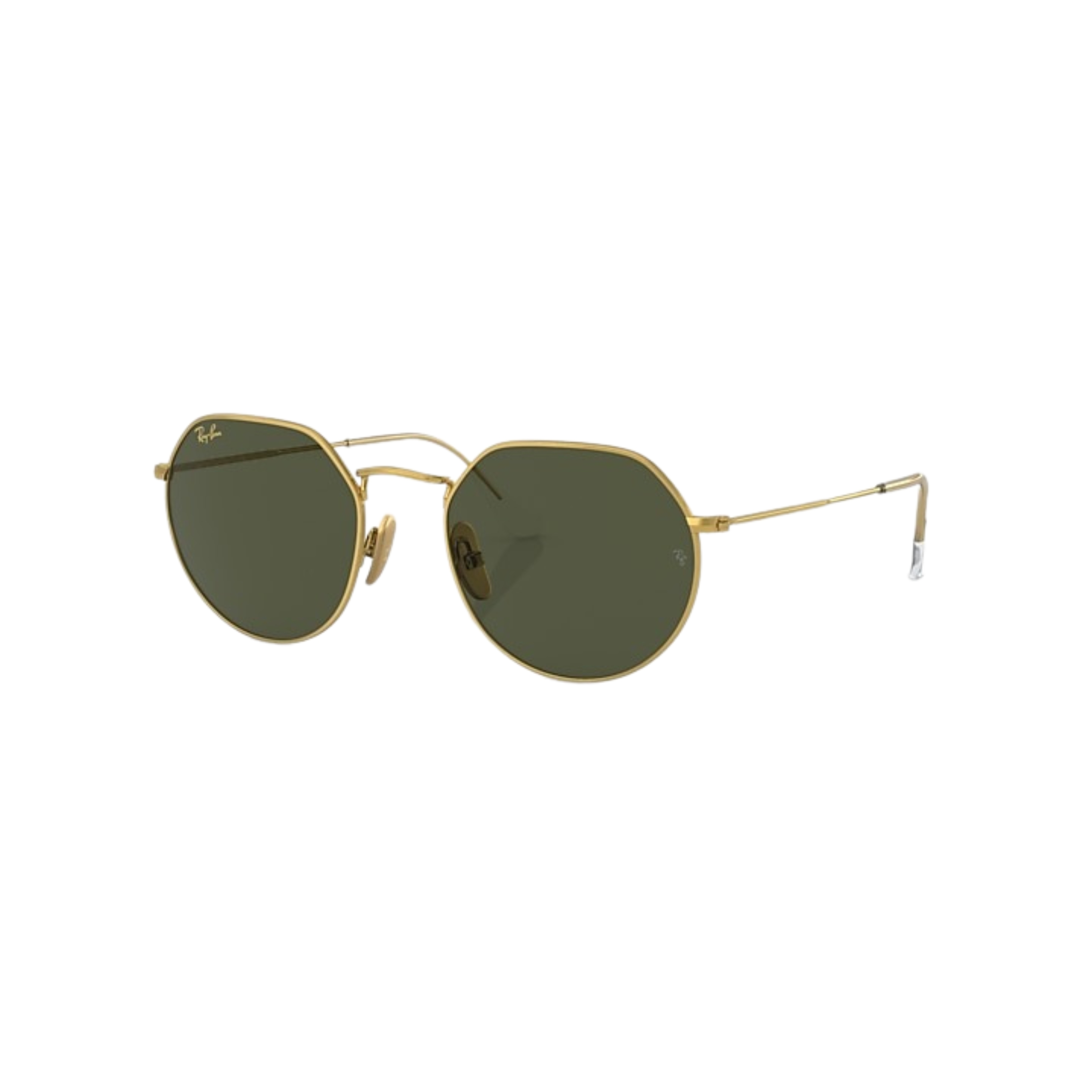 Óculos de Sol Unissex Ray-Ban Arredondado RB3565 Ouro