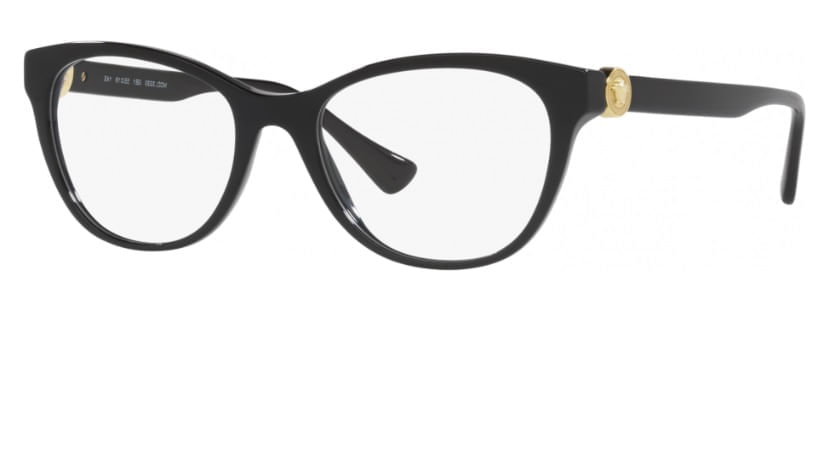 Armação de Óculos de Grau Versace, modelo VE3330, cor GB1, tamanho 55