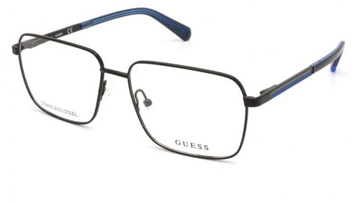 Armação de Óculos de Grau Guess, modelo GU50024, cor 001, tamanho 56