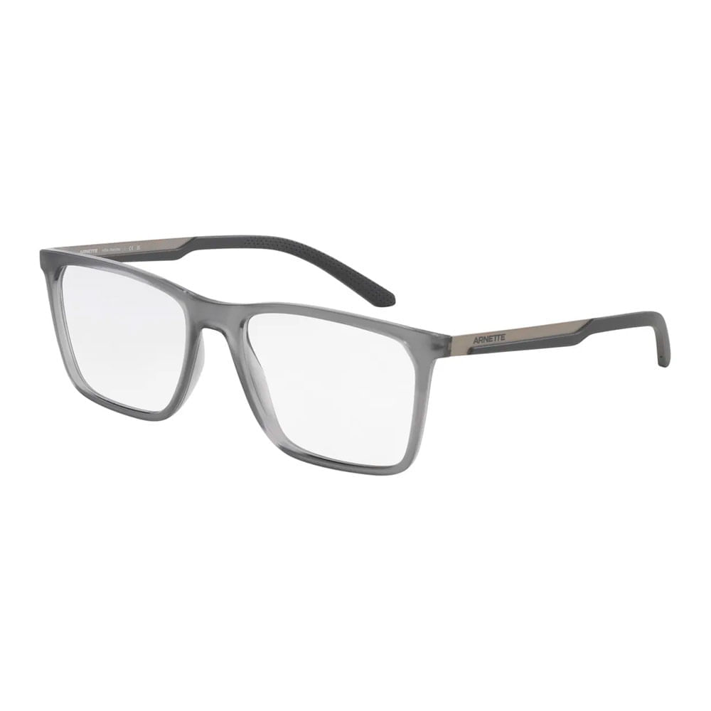 Armação de Óculos de Grau Masculino Arnette Retangular AN7255L 2787 Cor Cinza Armação de Óculos de Grau Masculino Arnette Retangular AN7255L 2787 Cor Cin