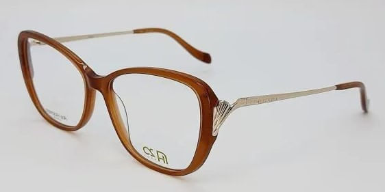 Armação de Óculos de Grau Ana Hickmann, Modelo AH60047, cor G02