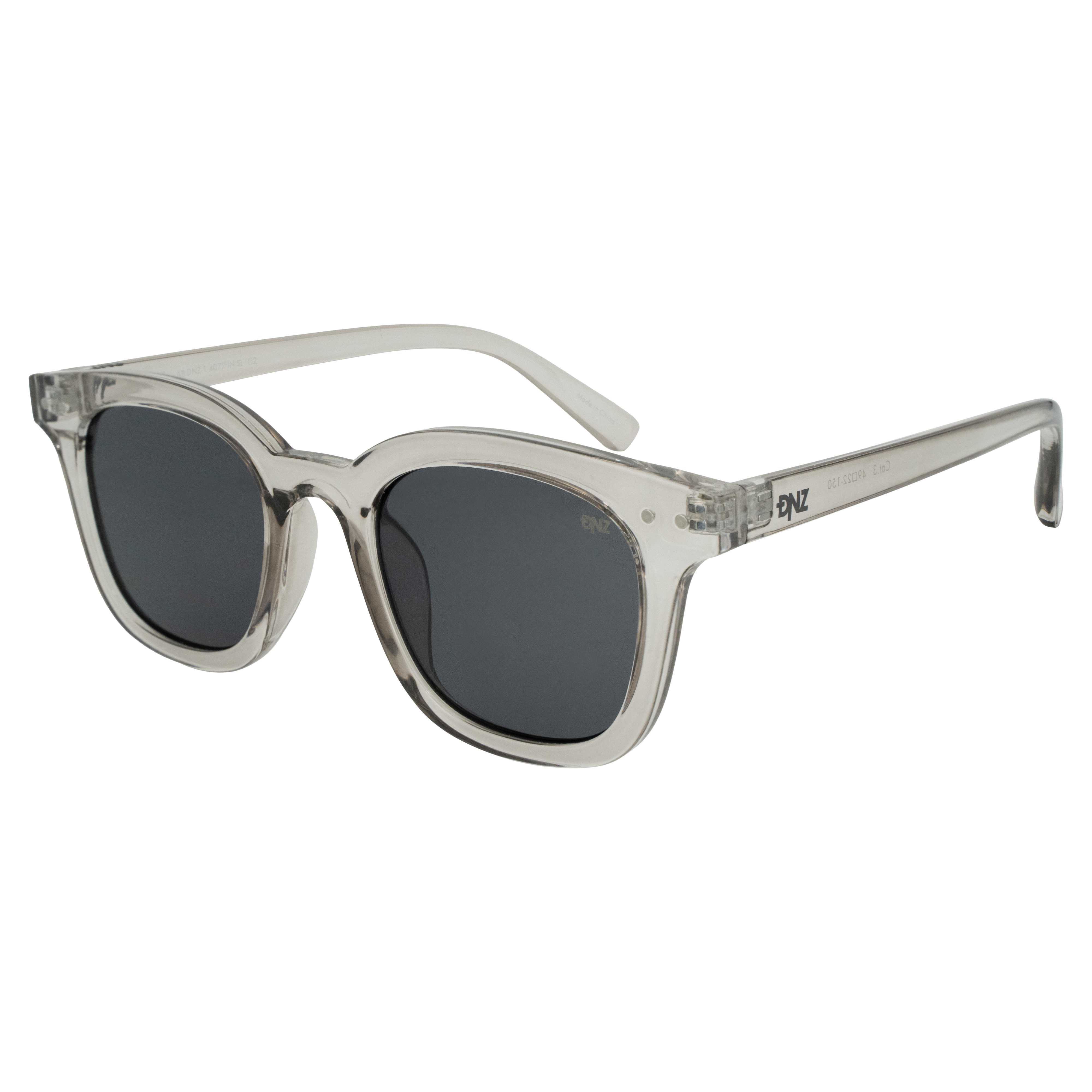 Óculos de Sol Feminino DNZ 1 4077 Cinza Cristal Óculos de Sol Feminino DNZ 1 4077 Cin