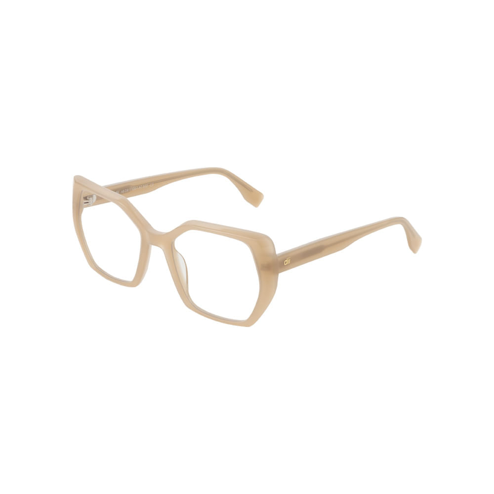 Armação para Óculos de Grau Feminino Dii Collection 1051 Bege