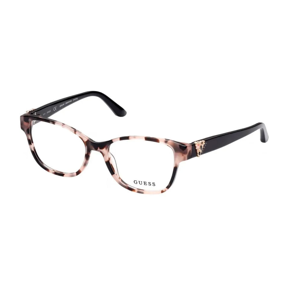 Armação de Óculos de Grau Guess, modelo GU2854-S, cor 074, tamanho 51