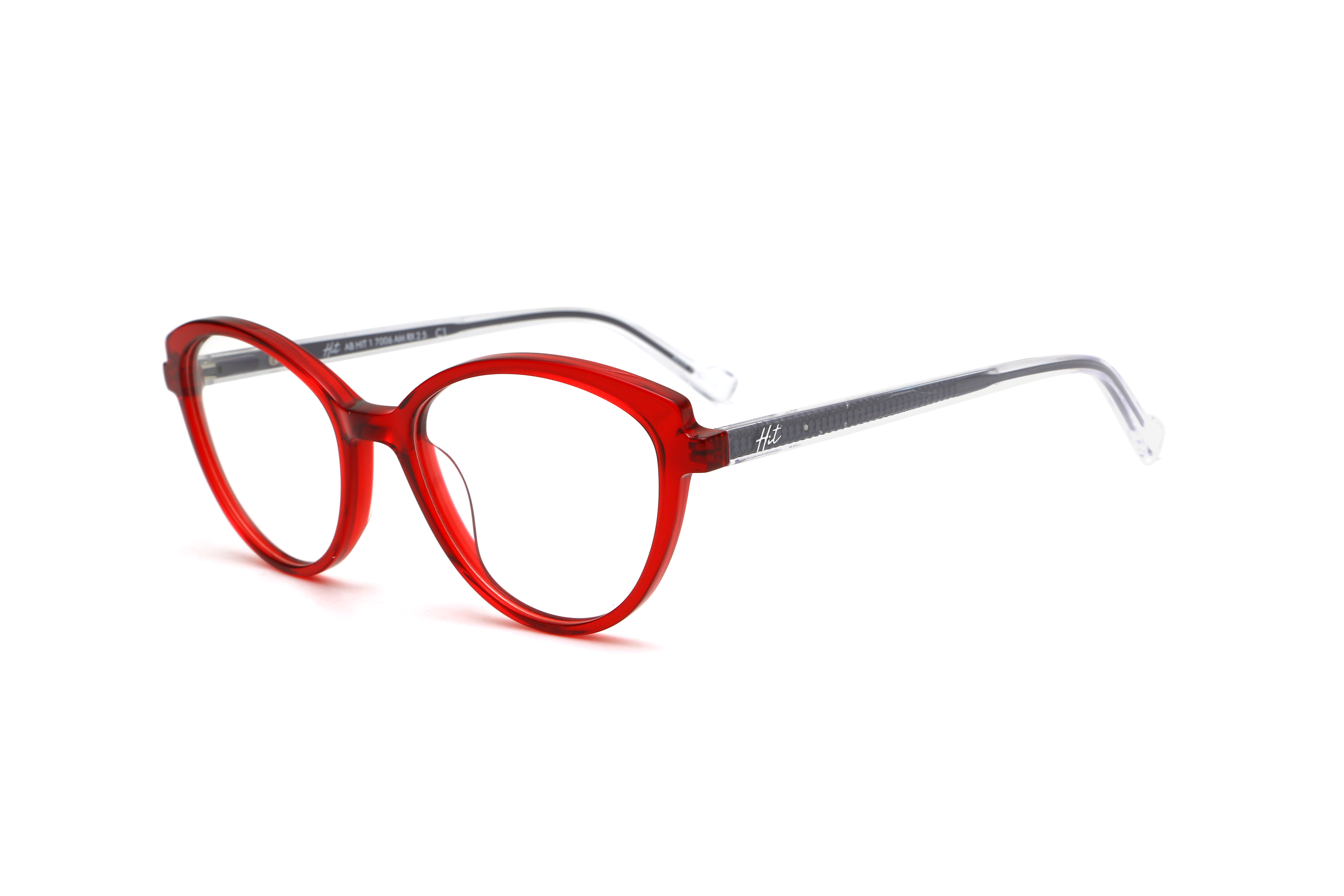 Armação para Óculos de Grau Feminino Hit 1 7006 Vermelho