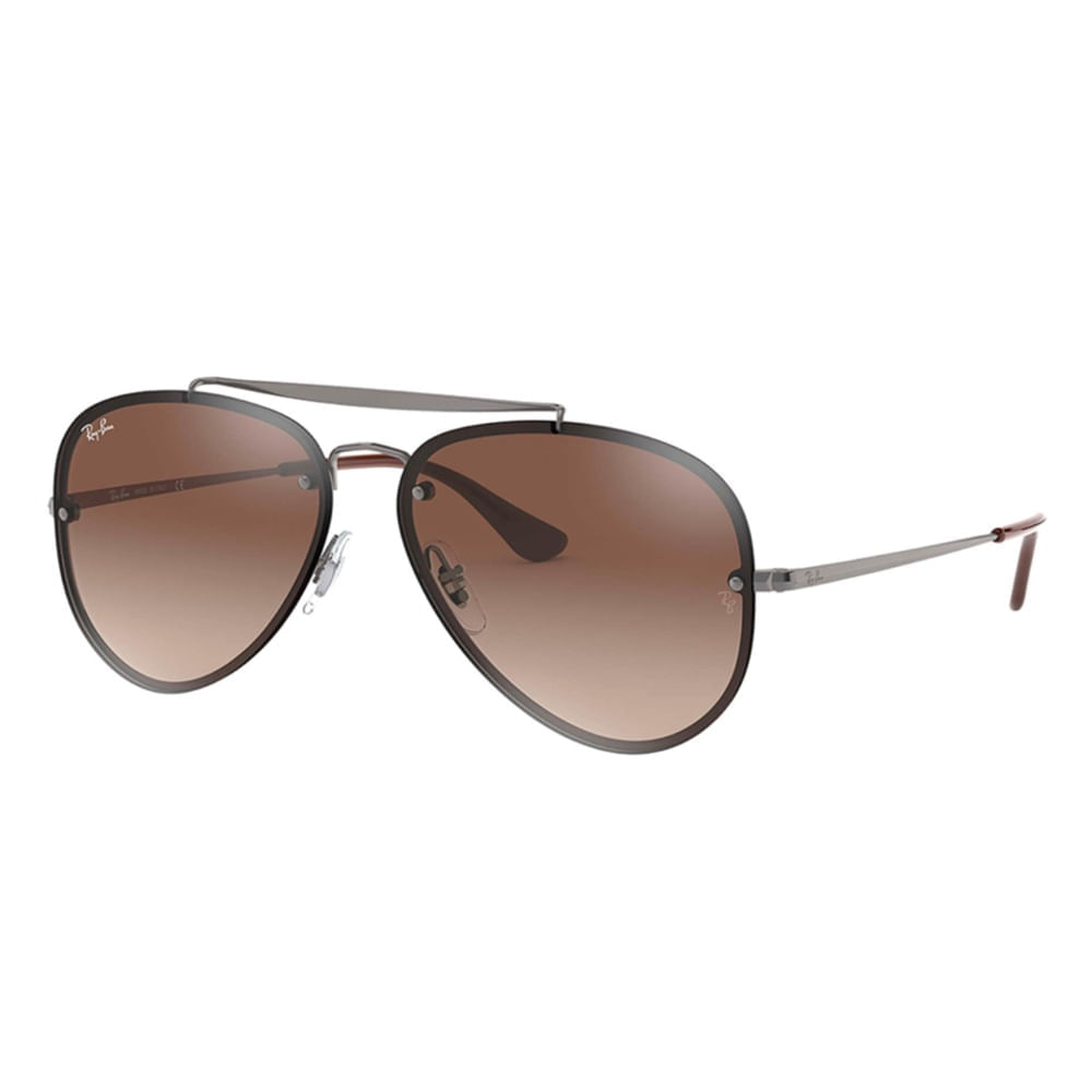 Óculos de Sol Ray-Ban, modelo RB3584N, cor Marrom Degradê, tamanho 61