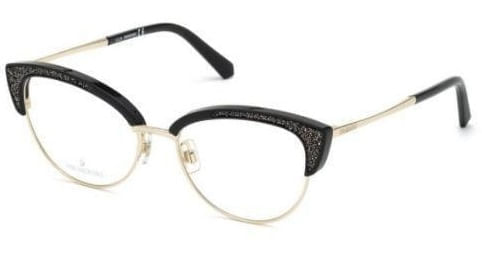 Armação de Óculos de Grau Swarovski, modelo SK5363, cor 032, tamanho 53