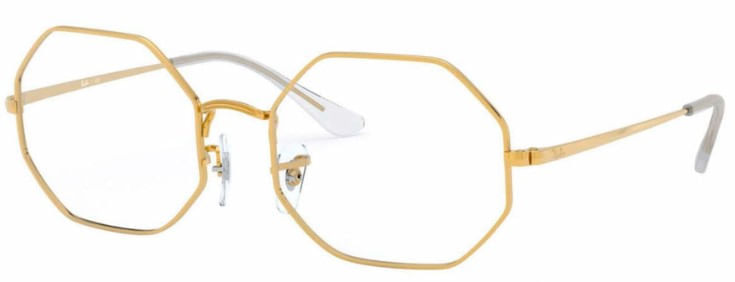 Armação de Óculos de Grau Ray Ban, modelo RX1972V, cor 3086, tamanho 54