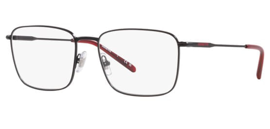 Armação de Óculos de Grau Masculino Arnette AN6135 Preto/Vermelho