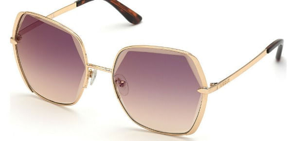Óculos de sol Guess, modelo GU7721, cor 32F, tamanho 60