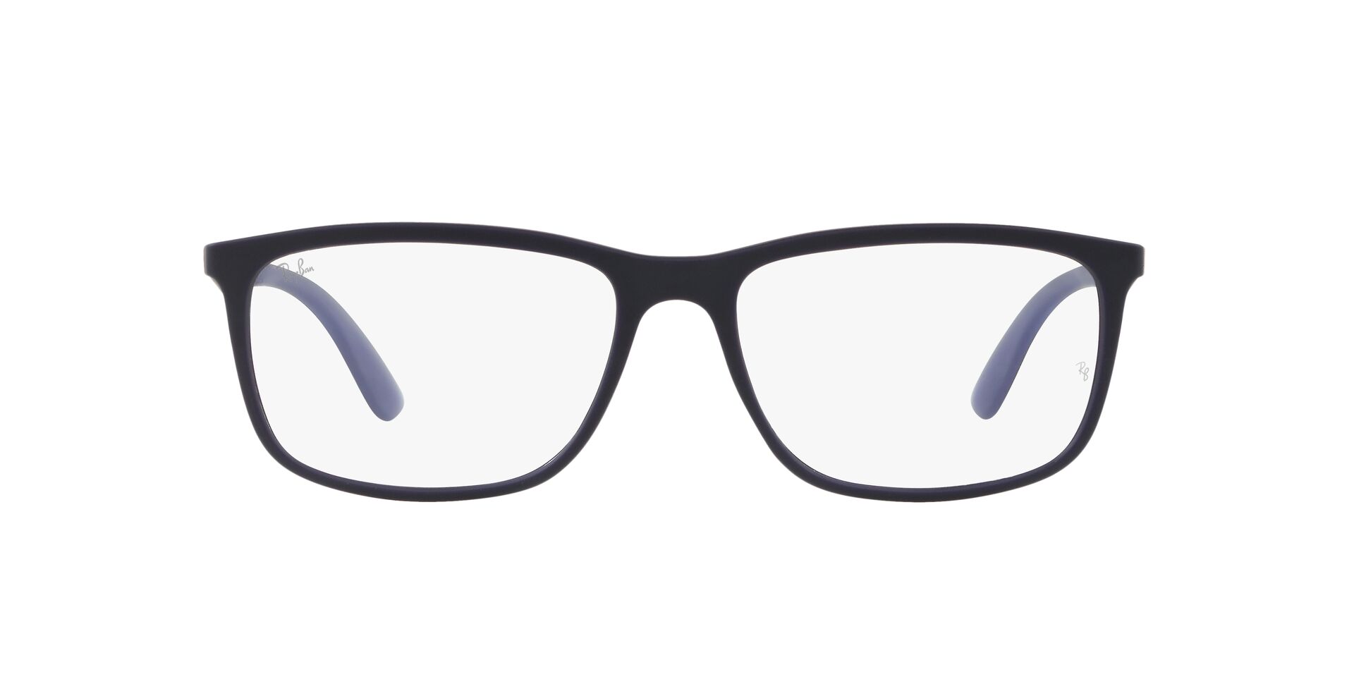 Armação de Óculos de Grau Unissex Ray Ban Retangular RX7171L Cor Azul Armação de Óculos de Grau Unissex Ray Ban Retangular RX7171L Cor A