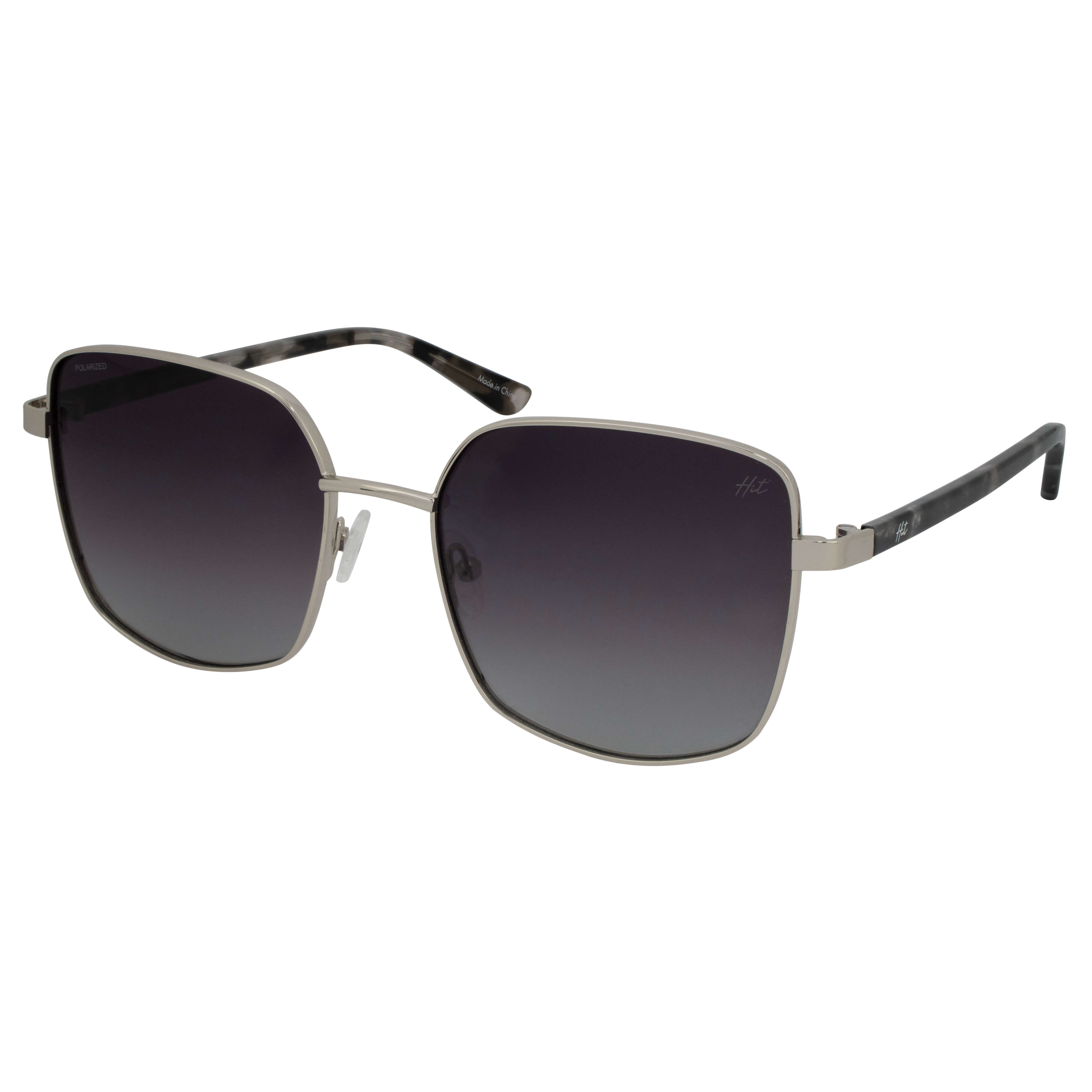 Óculos de Sol Feminino Hit 1 4101 Roxo com Dourado