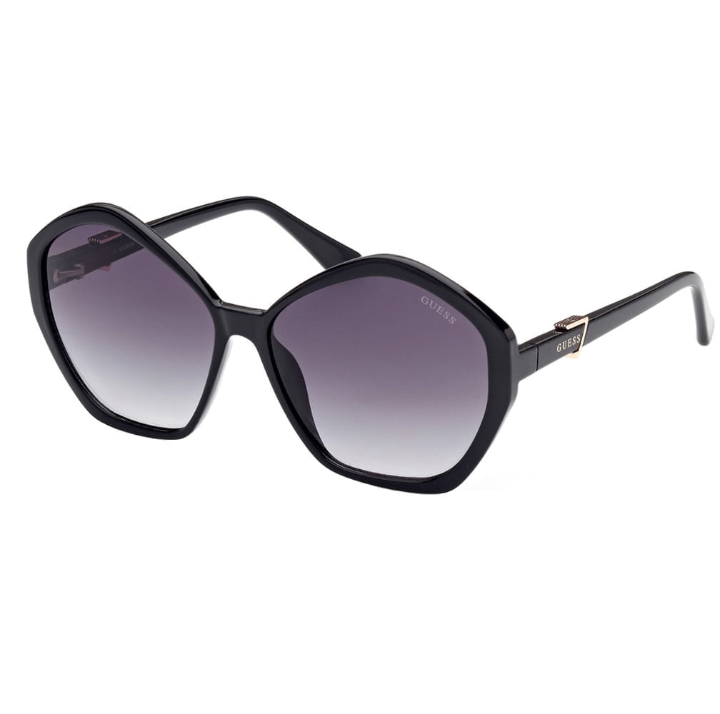 Óculos de sol Guess, modelo GU7813, cor Preto, tamanho 58