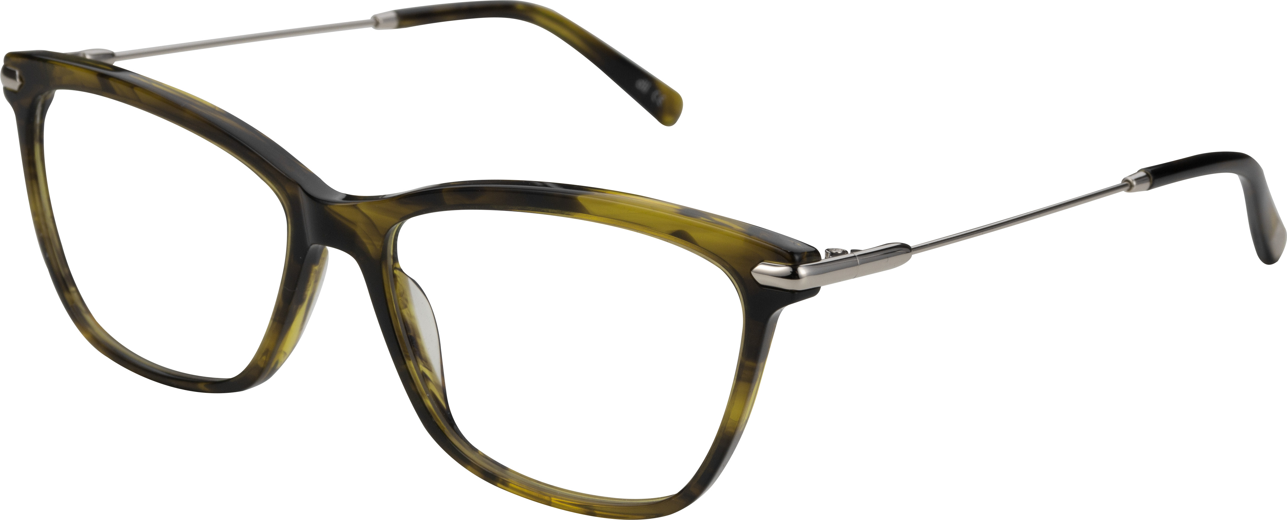 Armação para Óculos de Grau Feminino Dii Collection DII2007L Demi Verde