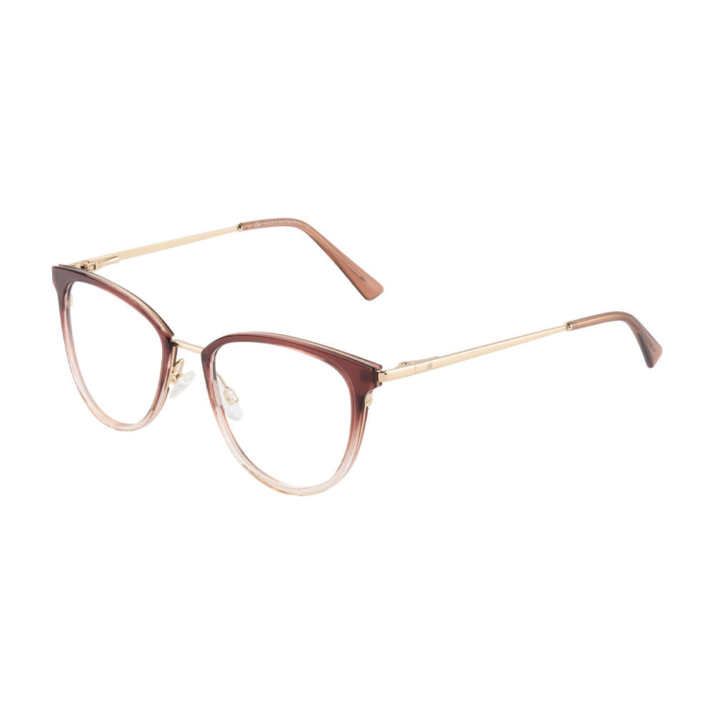 Armação para Óculos de Grau Feminino Dii Collection 1 1706 Vermelho