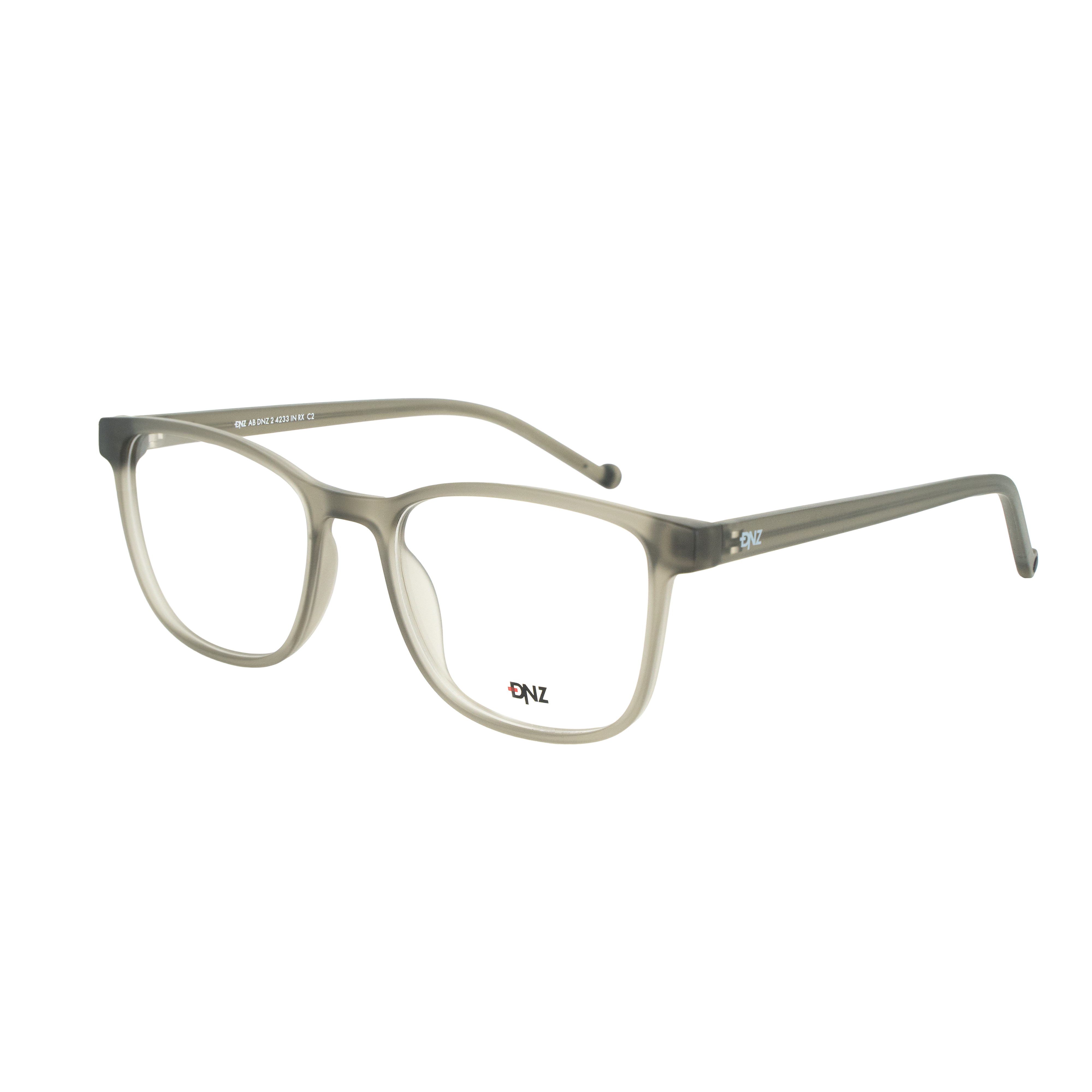 Armação para Óculos de Grau Masculino DNZ 2 4233 Cinza Fosco Armação para Óculos de Grau Masculino DNZ 2 4233 Cin