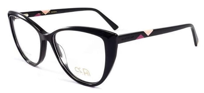 Armação de Óculos de Grau Feminina Hickmann HI60026 Gatinho Preto