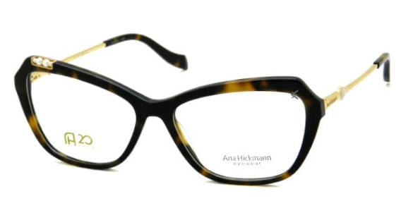 Armação de Óculos de Grau Ana Hickmann, modelo AH60041, cor G01, tamanho 56