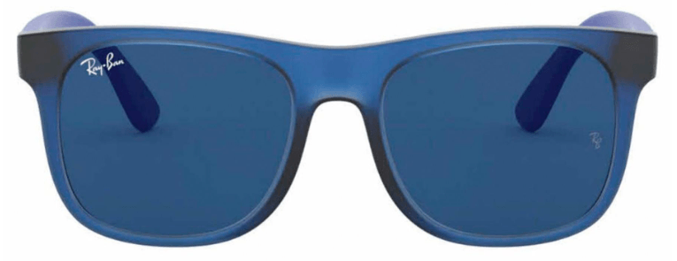 Óculos de Sol Infantil Ray-Ban Junior Quadrado RJ9069S Cor Azul Óculos de Sol Infantil Ray-Ban Junior Quadrado RJ9069S Cor A