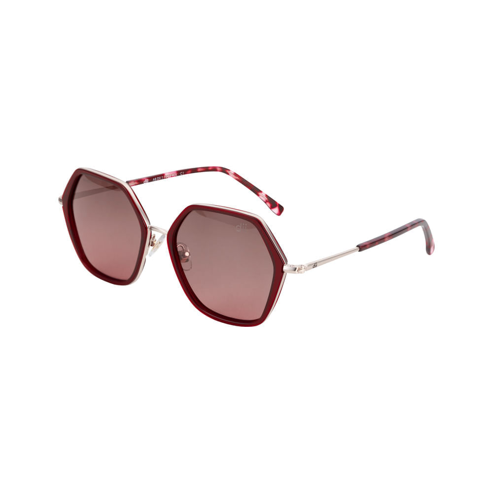 Óculos de Sol Feminino Dii Collection SOL 1003 Vermelho