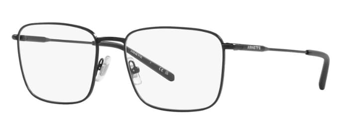 Armação de Óculos de Grau Arnette, modelo AN6135, cor Preto Fosco, tamanho 54