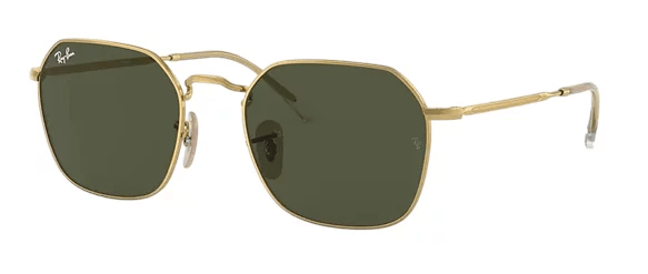 Óculos de Sol Ray-Ban, modelo RB3694, cor Dourado, tamanho 55