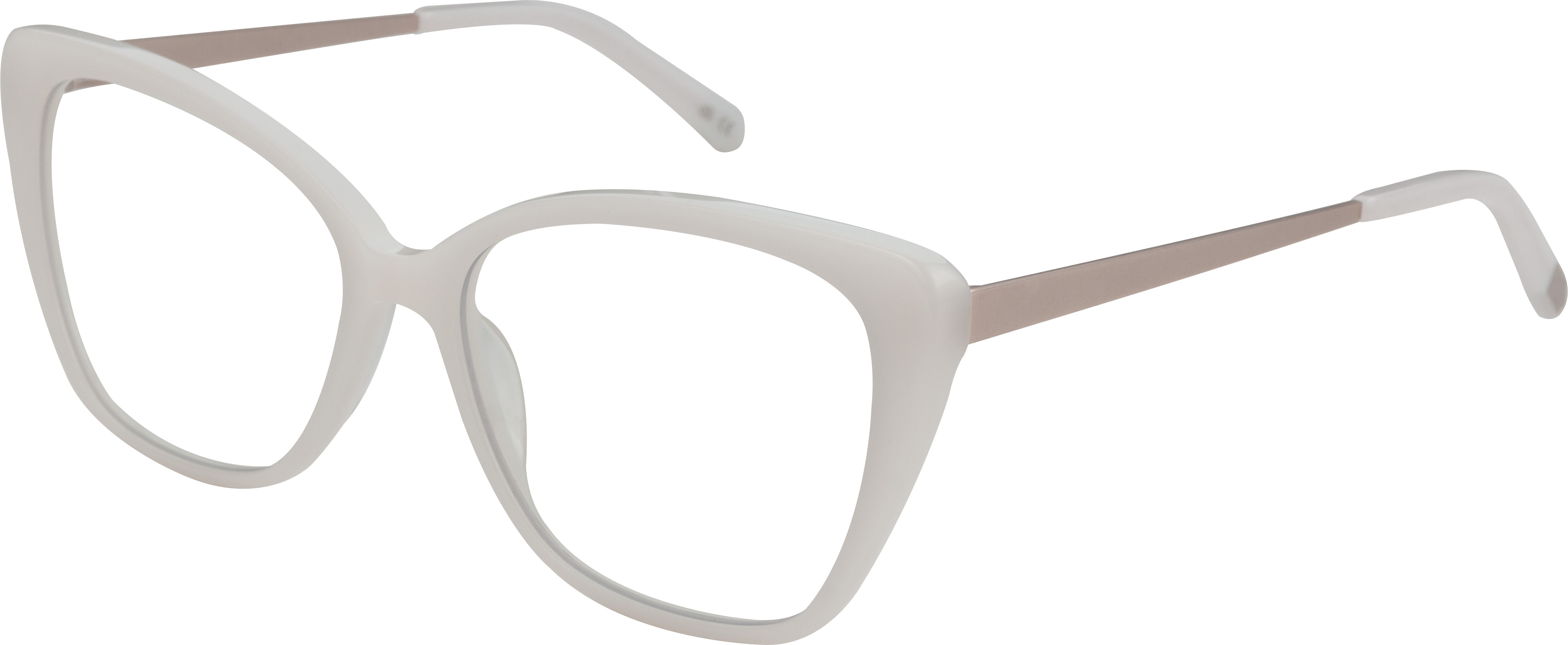 Armação para Óculos de Grau Feminino Dii Collection DII2002L Branco