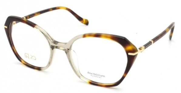 Armação de Óculos de Grau Ana Hickmann, modelo AH60001, cor G01