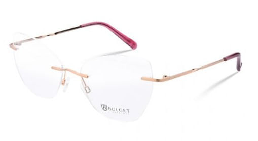 Armação de Óculos de Grau Feminina Bulget BG1709 Rosé