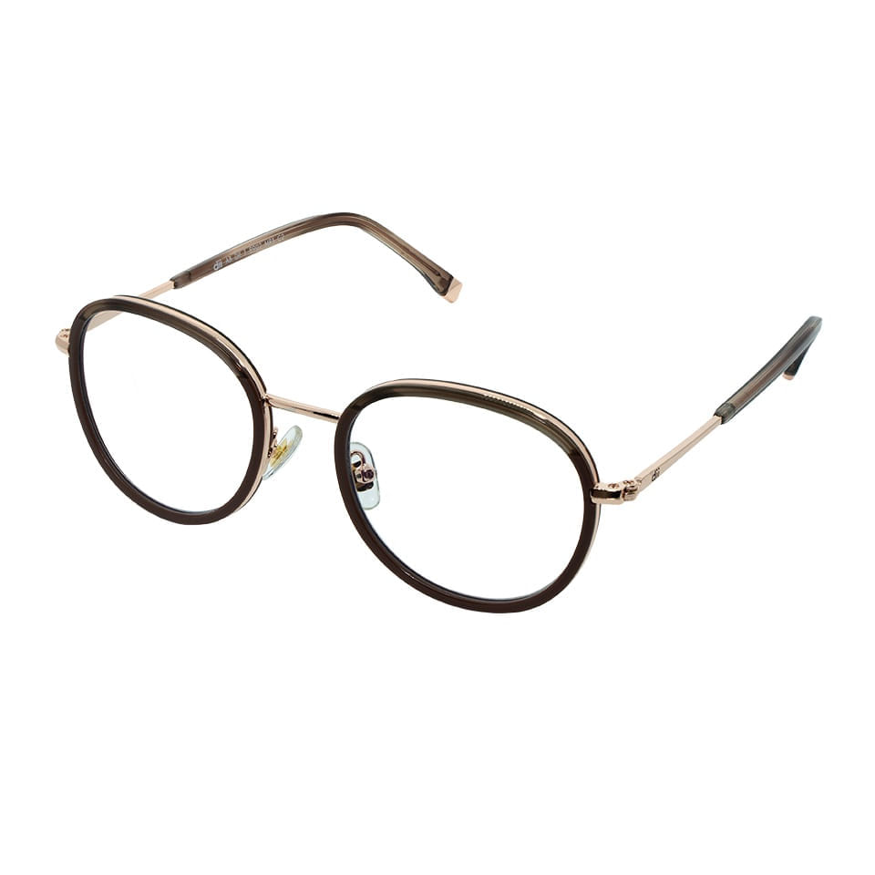 Armação para Óculos de Grau Feminino Dii Collection 1 8902 Caramelo