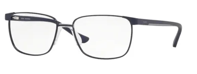Armação de Óculos de Grau Masculino Platini Retangular P91181 Cor Azul Escuro Armação de Óculos de Grau Masculino Platini Retangular P91181 Cor A