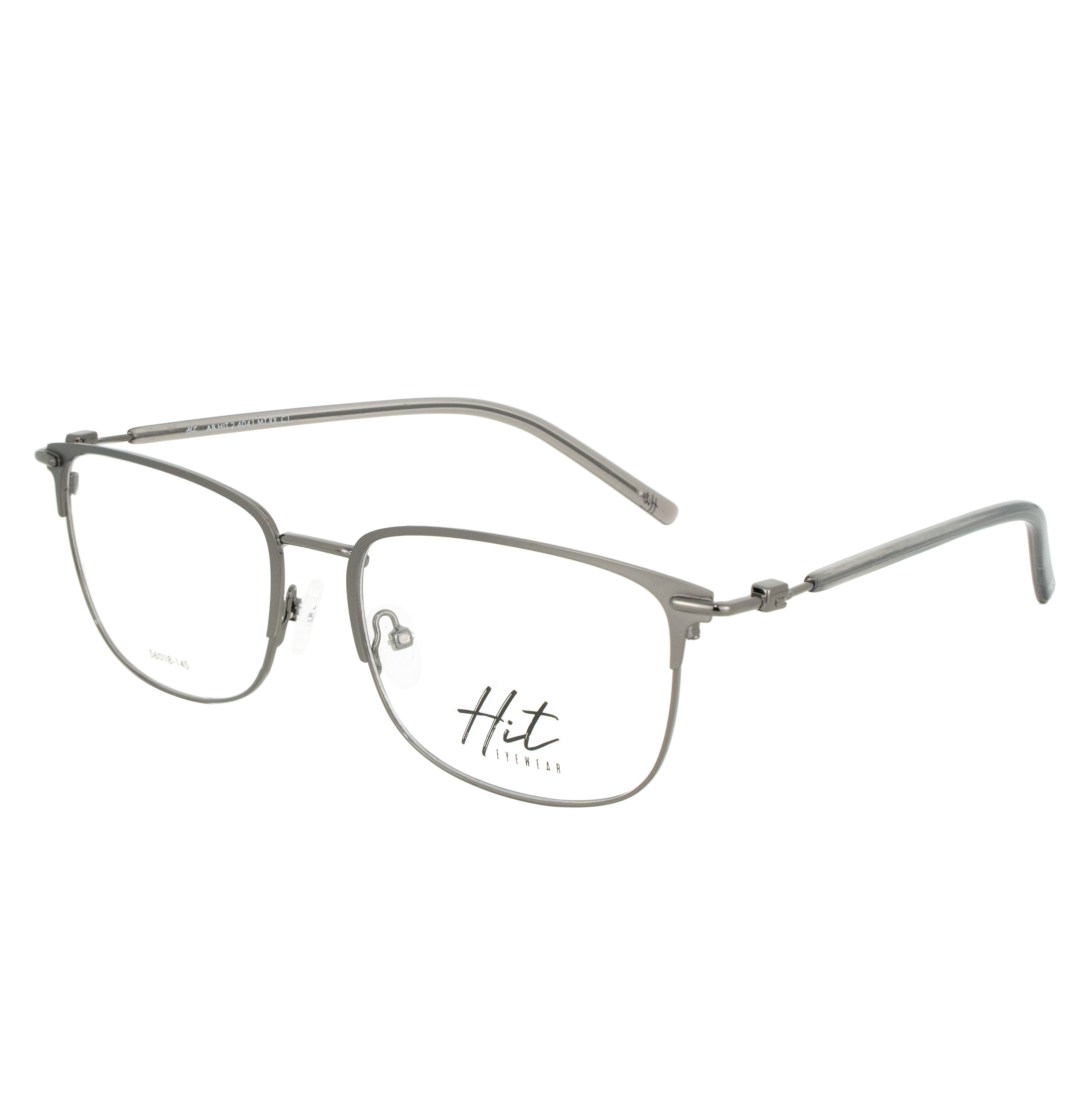 Armação para Óculos de Grau Masculino Hit 2 4041 Prata