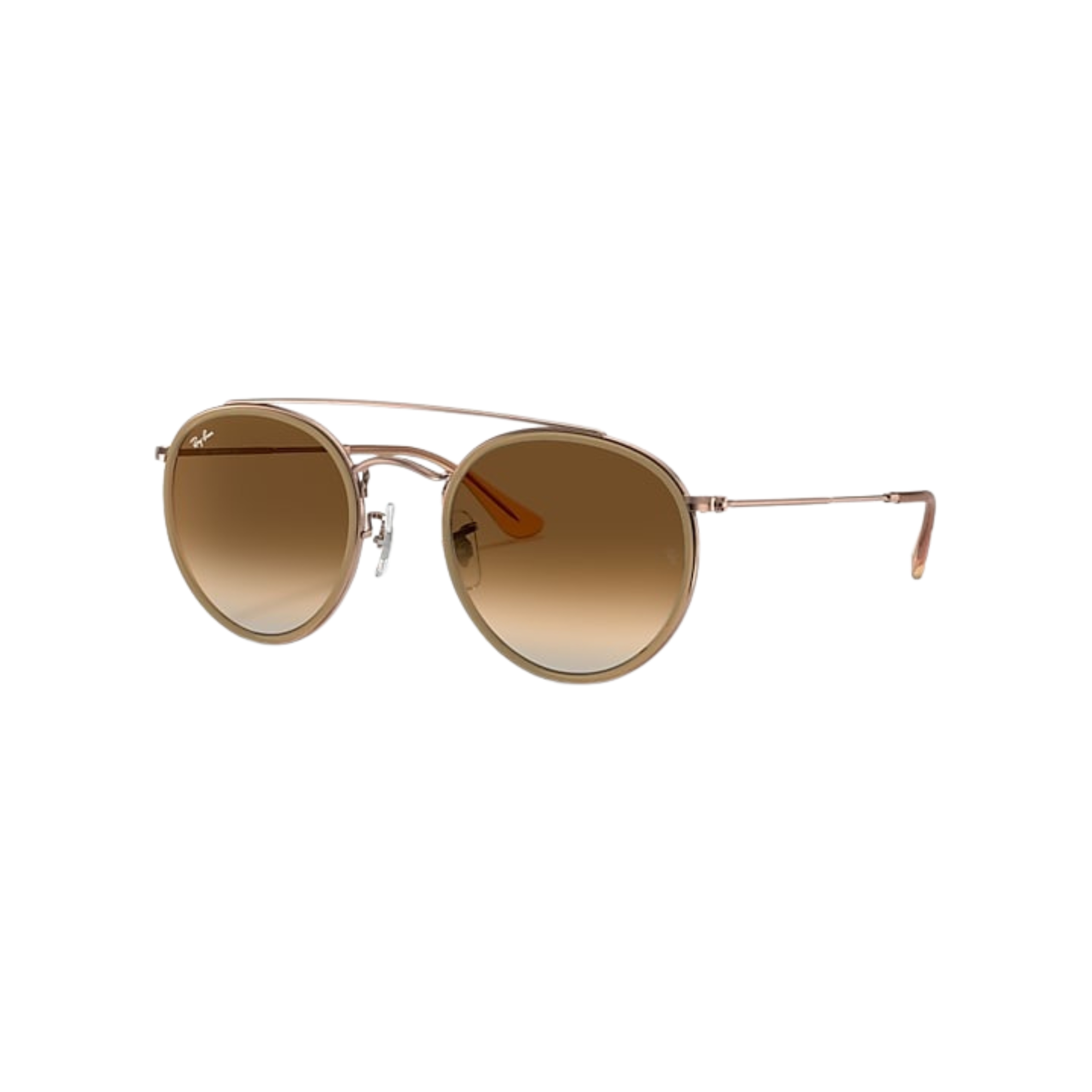 Óculos de Sol Unissex Ray-Ban Redondo RB3647N Cobre