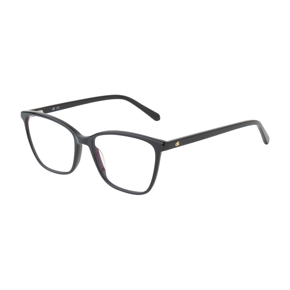 Armação para Óculos de Grau Feminino Dii Collection 5500 Preto