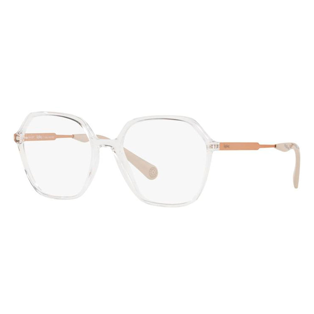Armação de Óculos de Grau Feminina Kipling Hexagonal KP3150 Cor Transparente